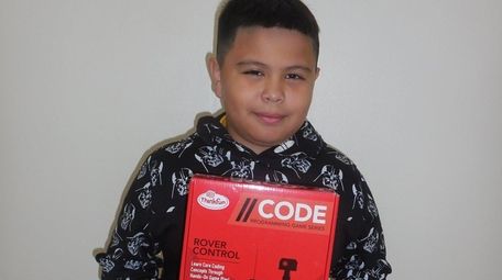 Kidsday reporter Cody Rivera-Najera learned about programming with