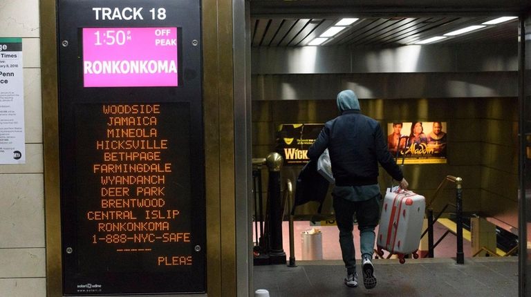 Snowstorm Delays Lirr Even As Many Long Islanders Stay Home