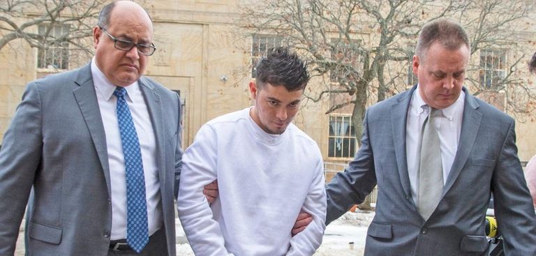 Victor Lopez, the first defendant to be arraigned,