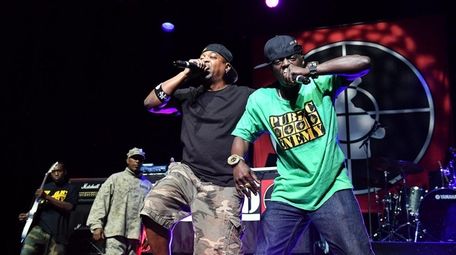 Chuck D and Flavor Flav of the band