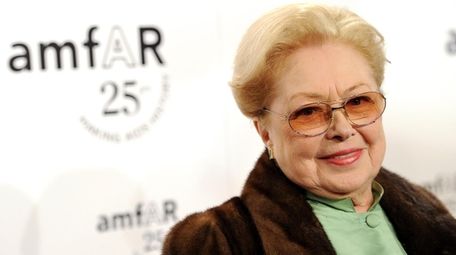 Dr. Mathilde Krim, at amfAR'S New York Gala