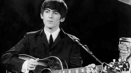Beatles guitarist and singer George Harrison on Dec.