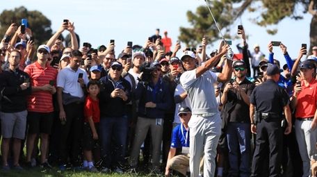 SAN DIEGO, CA - JANUARY 27: Tiger Woods