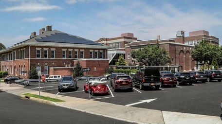Huntington Town Hall is seen on Monday, July