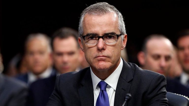 FBI Deputy Director Andrew McCabe, seen here on