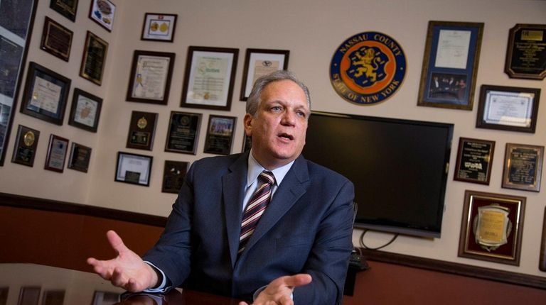 Former Nassau County Executive Edward Mangano in his