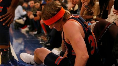 Ron Baker #31 of the New York Knicks
