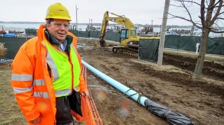 PSEG Long Island manager Manny Lilimpakis, shown on