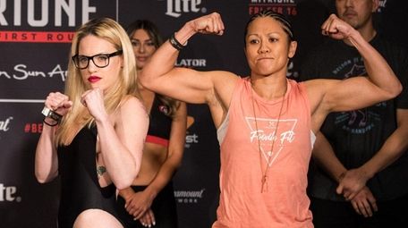 Bellator 194 Heather Hardy Ruled 25 Pounds Overweight Ahead Of Flyweight Bout Vs Ana Julaton Newsday