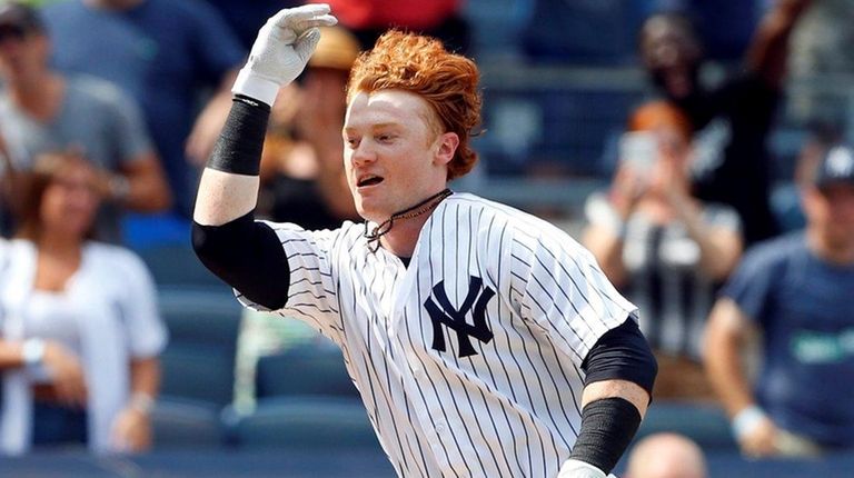 Clint Frazier's spring training bat looks just like him