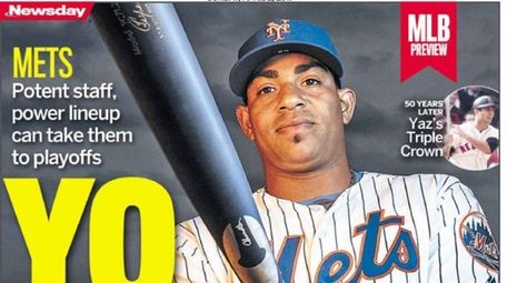 Cover of Newsaday MLB preview special section for