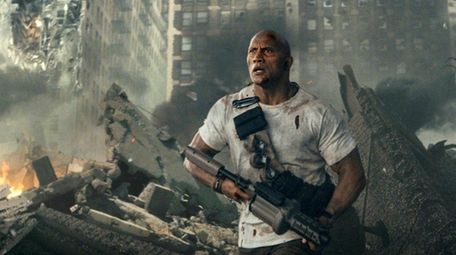 Dwayne Johnson shoots for an earlier premiere of