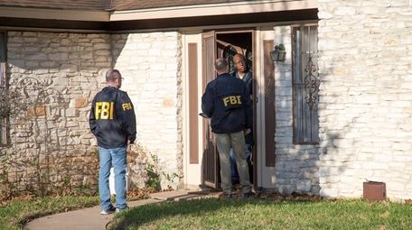 Authorities investigate in East Austin, Texas, after a