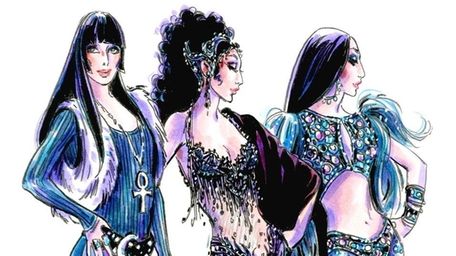 Bob Mackie released sketches of three of the