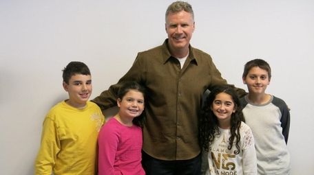 Actor Will Ferrell met with Kidsday reporters John