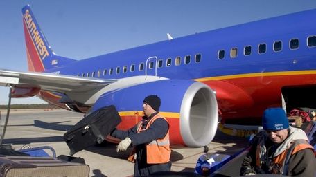 southwest connecting flights baggage