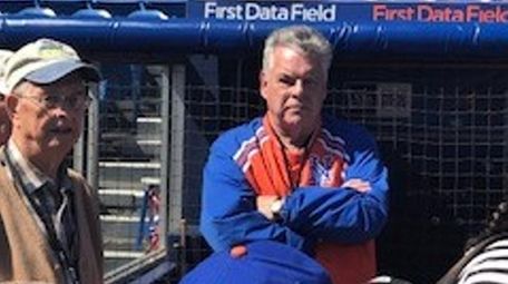 Rep. Peter King was decked out in Mets