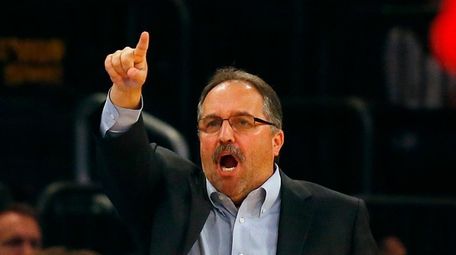 Head coach Stan Van Gundy of the Detroit