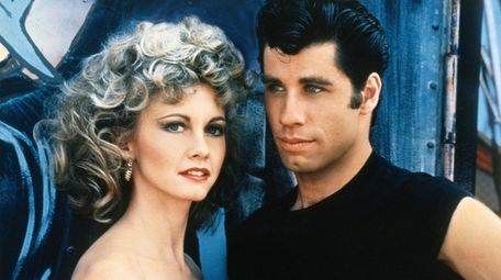 Olivia Newton-John and John Travolta