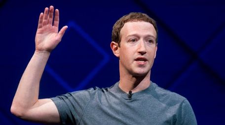 CEO Mark Zuckerberg speaks at a Facebook developer