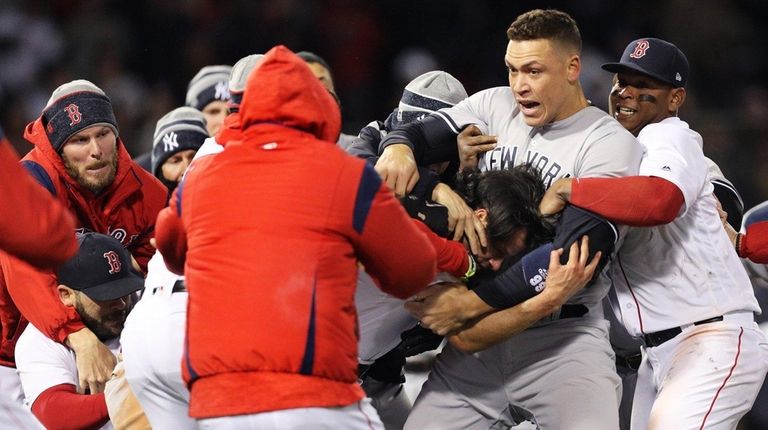 Bench-clearing brawl interrupts Colorado Rockies' win over visiting San Diego Padres