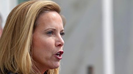 Hempstead Town Supervisor Laura Gillen, seen on April