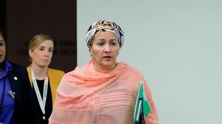 Deputy Secretary-General Amina Mohammed was among the UN