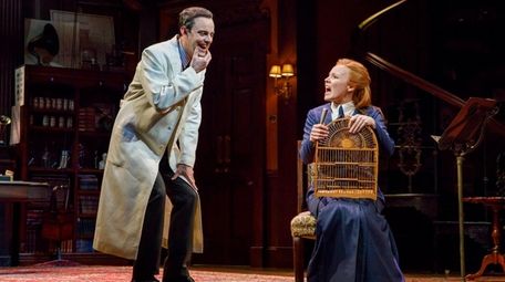 Harry Hadden-Paton and Lauren Ambrose in Lincoln Center