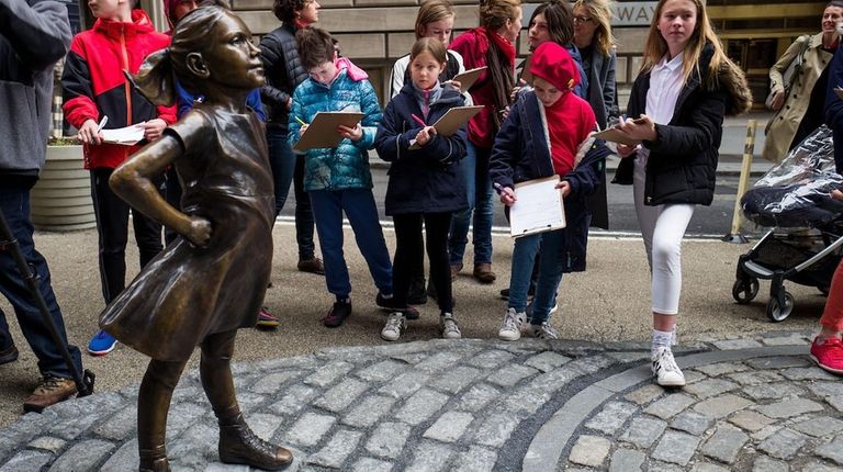 'Fearless Girl' Statue Will Face Down Stock Exchange, Not 'Charging Bull'