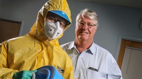 Christopher Ryan, right, is CEO of Ronkonkoma-based Lakeland