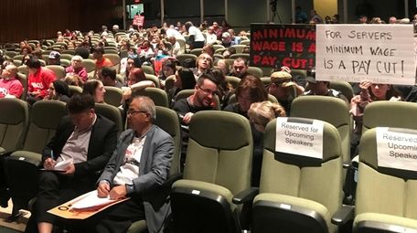 More than 500 people attend a public hearing