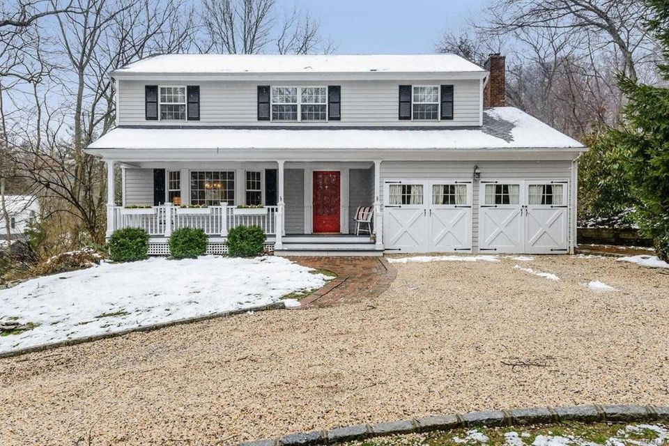 This Cold Spring Harbor Colonial includes four bedrooms