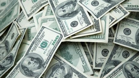 A pile of money.