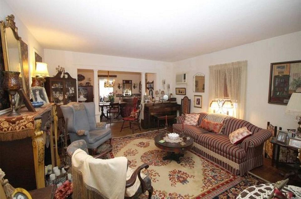 Off the living room in this Oceanside bungalow
