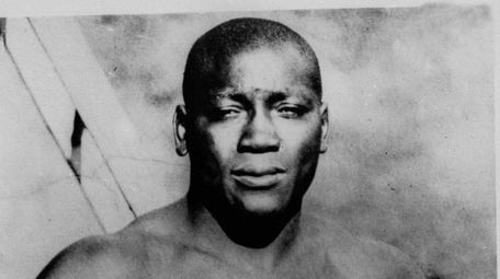 Jack Johnson, the first black boxing heavyweight champion