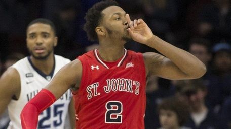 Shamorie Ponds of St. John's reacts in the