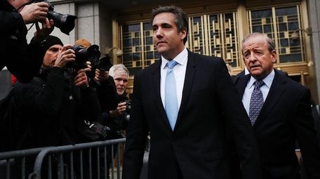 President Donald Trump's long-time personal attorney Michael Cohen