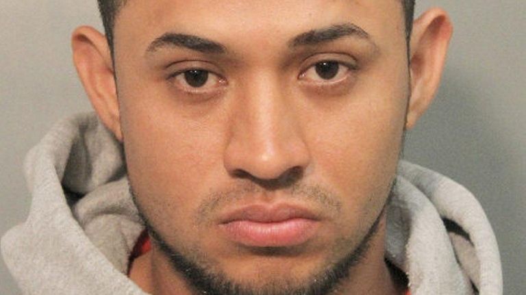 Juan Carlos Ortiz, 25, of Hicksville, was arrested
