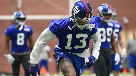 Giants wide receiver Odell Beckham Jr. at voluntary
