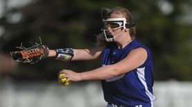 Alyssa Wienberg #48 of Division Avenue winds to