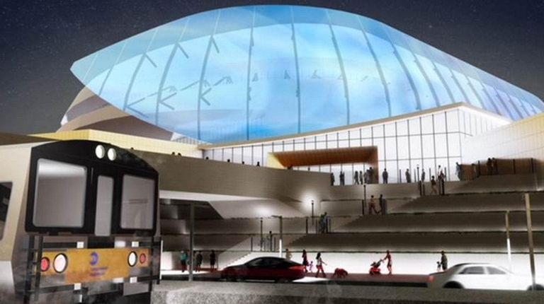An artistic rendering of the winning proposal to