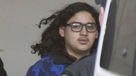 Christian Arevalo leaves the Nassau County Courthouse on
