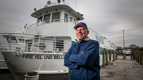 Fire Island Ferries president Tim Mooney at their