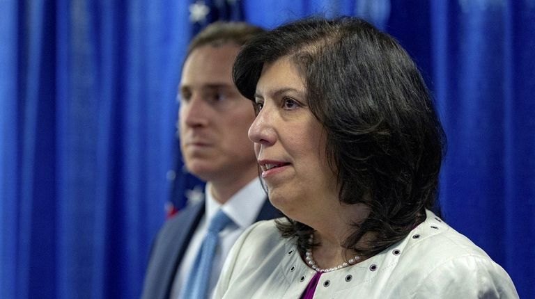 Nassau County District Attorney Madeline Singas and state