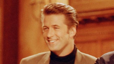 Alec Baldwin during a rehearsal prior to his