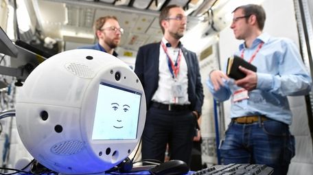 CIMON is the world's first flying, autonomous astronaut
