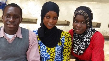 Ashleigh DeLuca has been helping Gambian students Adama