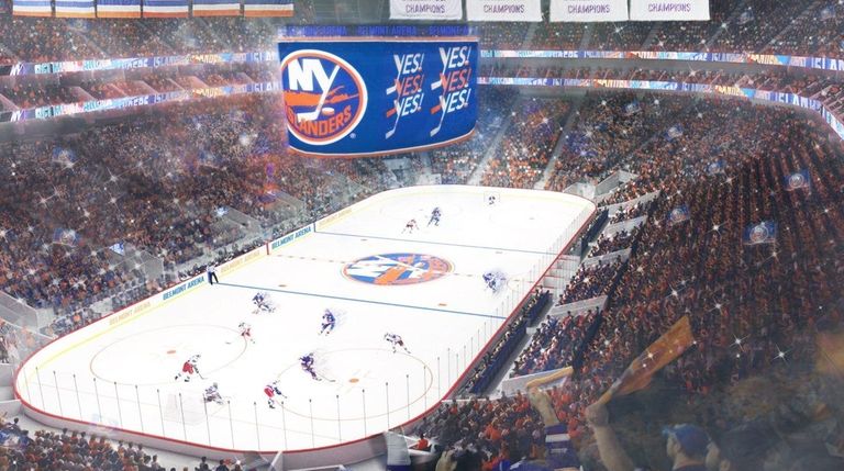 Islanders' arena at Belmont Park set to start on schedule ...