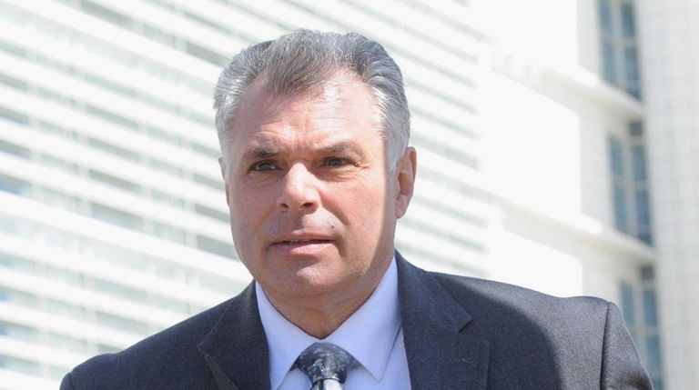 Former Nassau police Det. Nicholas Lemma leaves federal