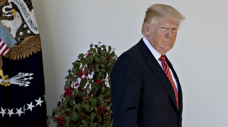 President Donald Trump, seen here on Tuesday.